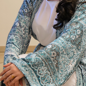 Ensemble Pashmina Royal green